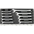 Stahlwille Tools Set: Combination Wrench OPEN-BOX No.13/10 KT 10-pcs. 96400808
